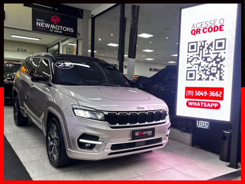 Foto do veículo JEEP COMMANDER 2.0 TD380 TURBO DIESEL OVERLAND AT9 2022 39.200 KM 174.777,00