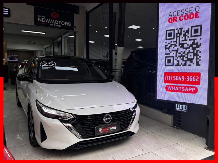Foto do veículo NISSAN SENTRA 2.0 16V GASOLINA EXCLUSIVE XTRONIC 2025 5.848 KM 153.777,00