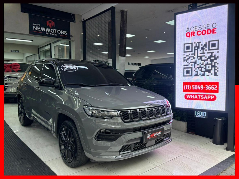 Foto do veículo JEEP COMPASS 1.3 T270 TURBO FLEX S AT6 2026 4.185 KM 199.777,00