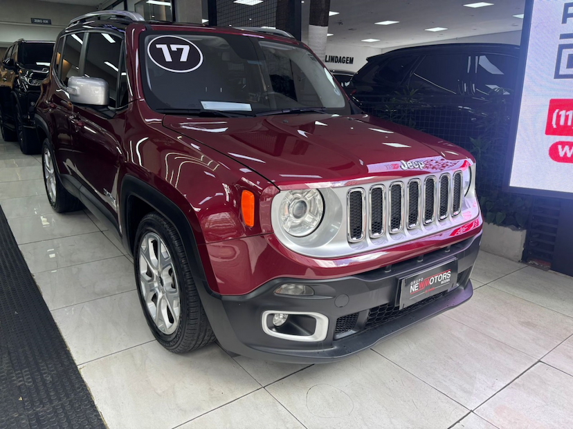 Foto do veículo JEEP RENEGADE 1.8 16V FLEX LIMITED 4P AUTOMÁTICO 2017 49.236 KM 74.777,00