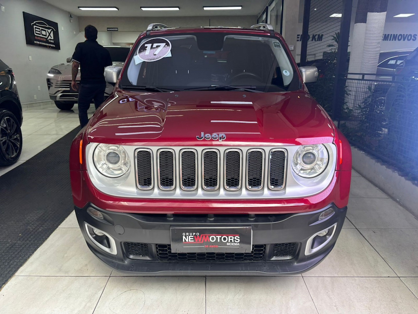 Foto do veículo JEEP RENEGADE 1.8 16V FLEX LIMITED 4P AUTOMÁTICO 2017 49.236 KM 74.777,00