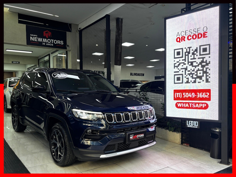 Foto do veículo JEEP COMPASS 1.3 T270 TURBO FLEX LONGITUDE AT6 2025 6.601 KM 159.777,00