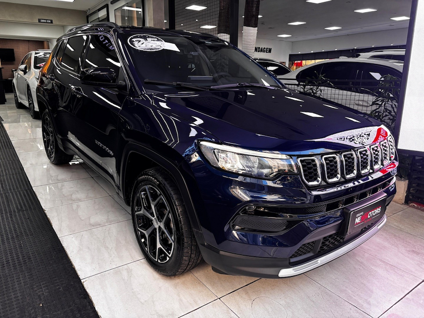 Foto do veículo JEEP COMPASS 1.3 T270 TURBO FLEX LONGITUDE AT6 2025 6.601 KM 159.777,00
