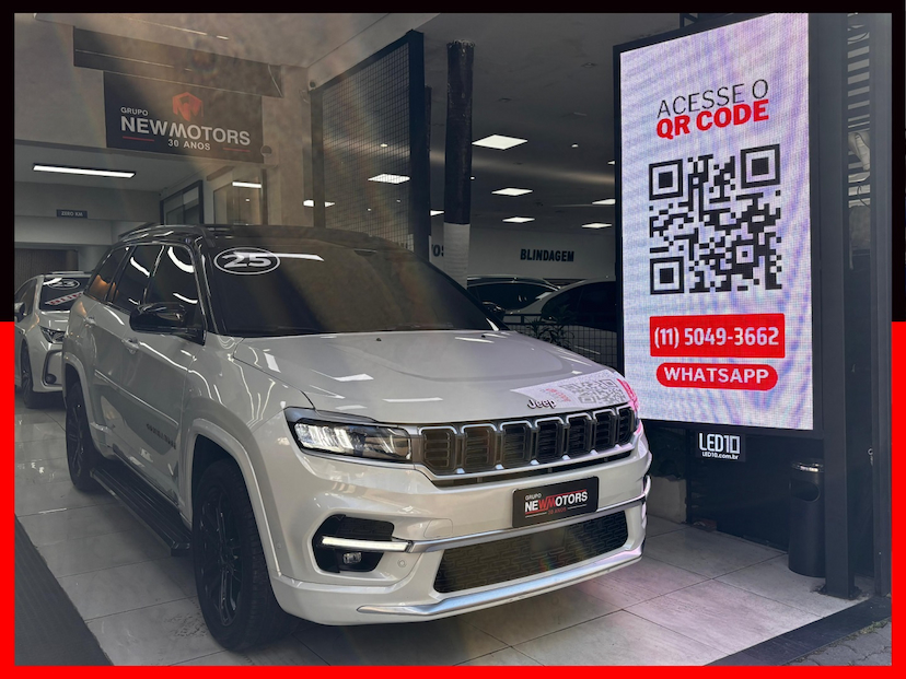 Foto do veículo JEEP COMMANDER 2.0 HURRICANE 4 TURBO GASOLINA OVERLAND AT9 2025 17.333 KM 216.777,00