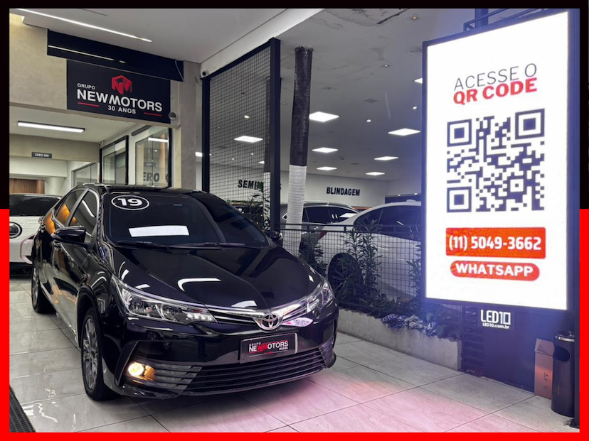 Foto do veículo TOYOTA COROLLA 2.0 XEI 16V FLEX 4P AUTOMÁTICO 2019 49.300 KM 113.777,00