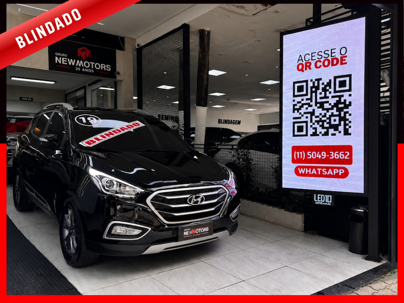 Foto do veículo HYUNDAI IX35 2.0 MPFI GL 16V FLEX 4P AUTOMÁTICO 2019 64.033 KM 93.777,00