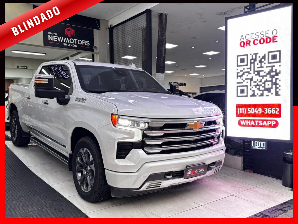 Foto do veículo CHEVROLET SILVERADO 5.3 V8 GASOLINA 1500 HIGH COUNTRY 4X4 AUTOMÁTICO 2023/2024 71.367 KM R$ 442.777,00