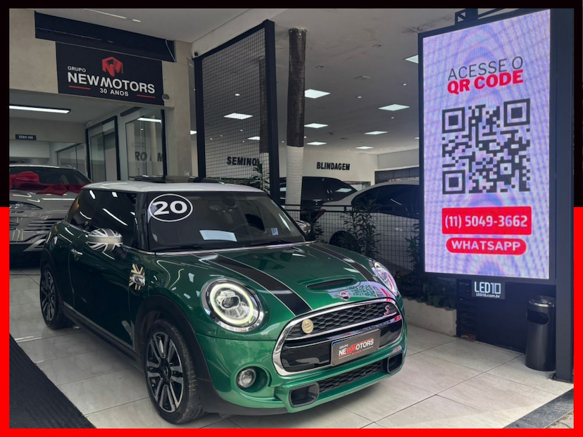 Foto do veículo MINI COOPER 2.0 16V TWINPOWER GASOLINA S 2P STEPTRONIC 2020 60.117 KM 134.777,00
