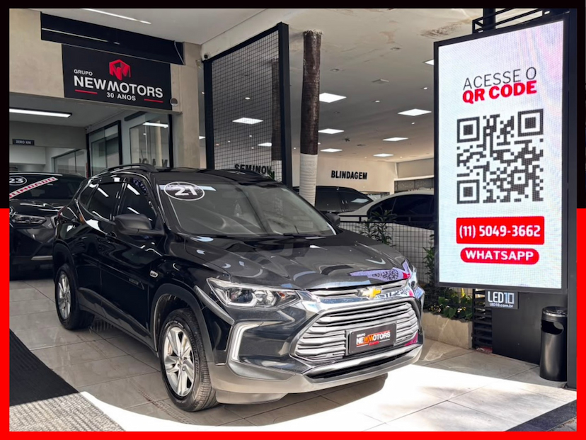 Foto do veículo CHEVROLET TRACKER 1.0 TURBO FLEX LT AUTOMÁTICO 2021 42.335 KM 85.777,00