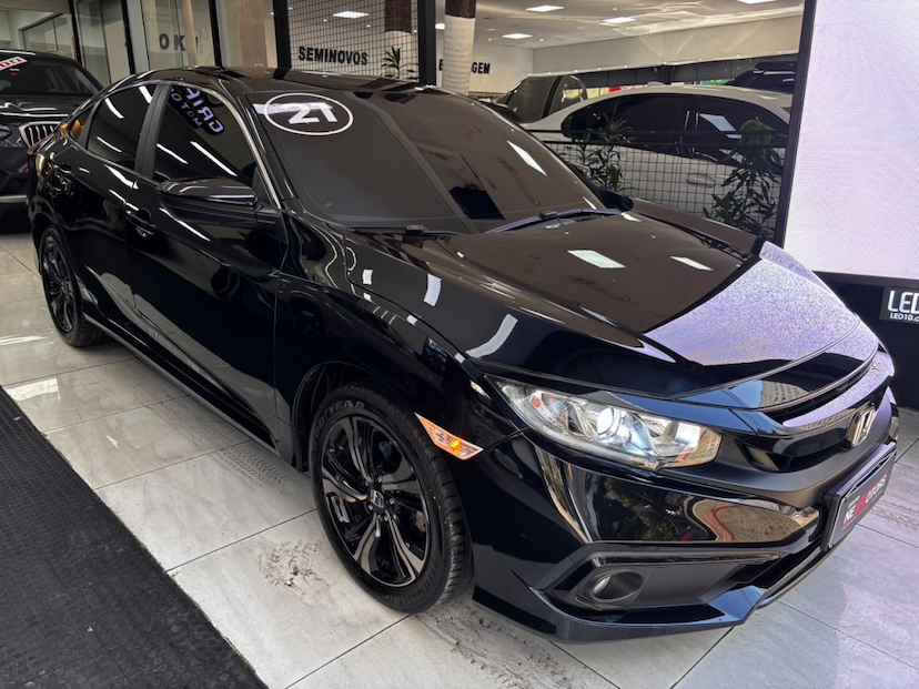 Foto do veículo HONDA CIVIC 2.0 16V FLEXONE SPORT 4P CVT 2021 24.681 KM 129.777,00