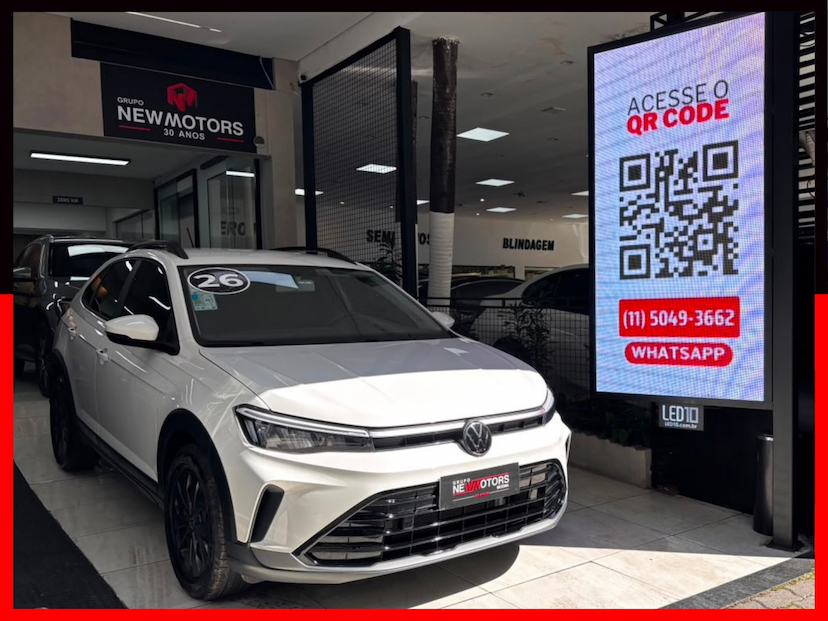 Foto do veículo VOLKSWAGEN NIVUS 1.0 200 TSI TOTAL FLEX SENSE AUTOMÁTICO 2026 4.519 KM 112.777,00