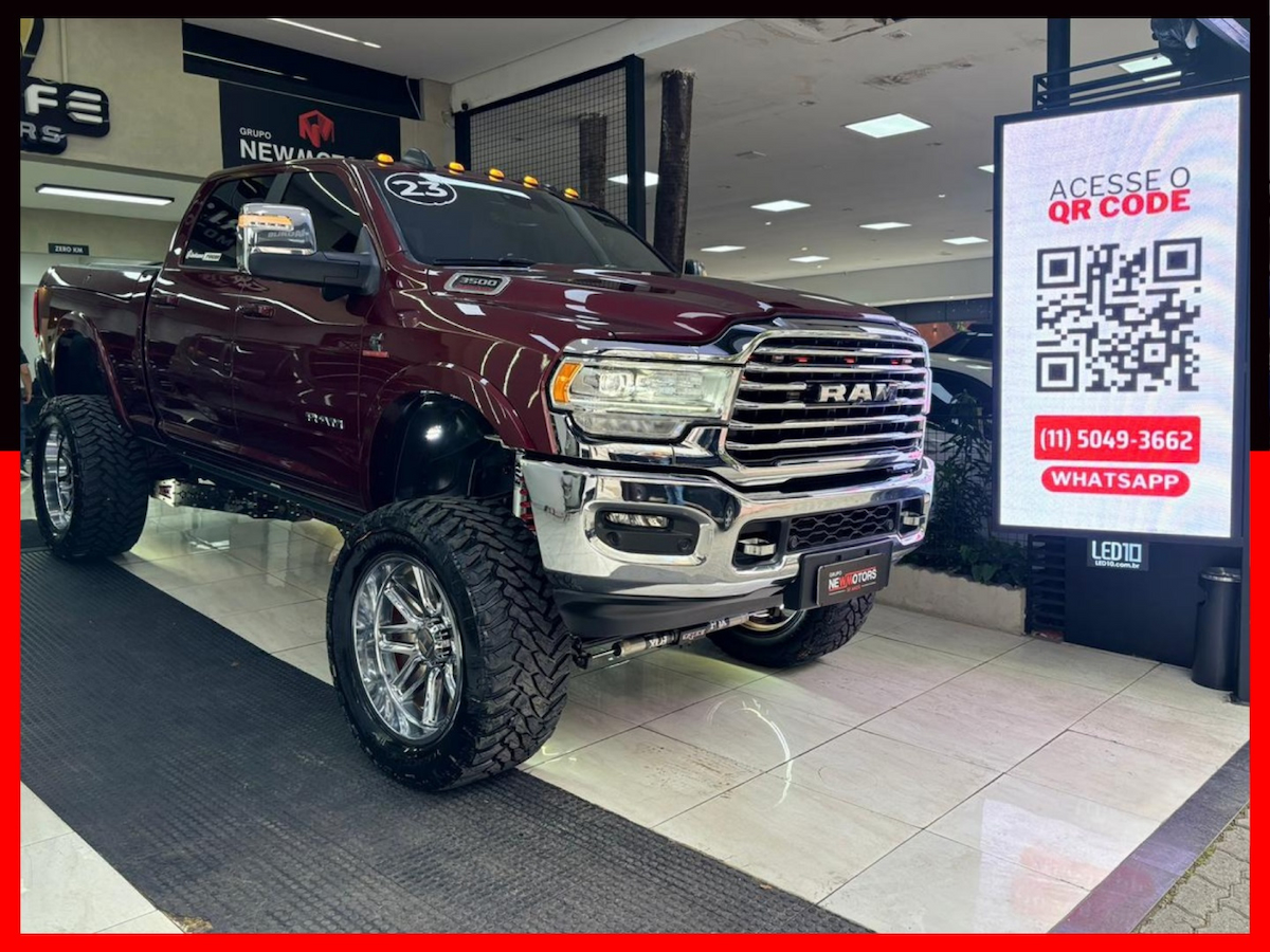 Foto do veículo RAM 3500 6.7 I6 TURBO DIESEL LIMITED LONGHORN CD 4X4  AUTOMÁTICO 2023/2023 61.517 KM R$ 539.777,00