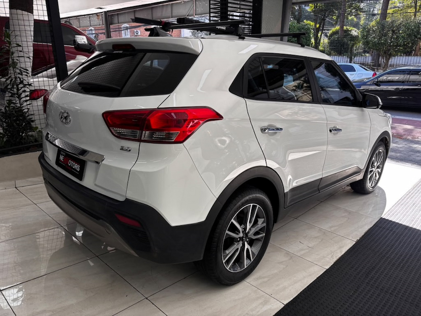 Foto do veículo HYUNDAI CRETA 2.0 16V FLEX PRESTIGE AUTOMÁTICO 2019 82.045 KM 91.777,00
