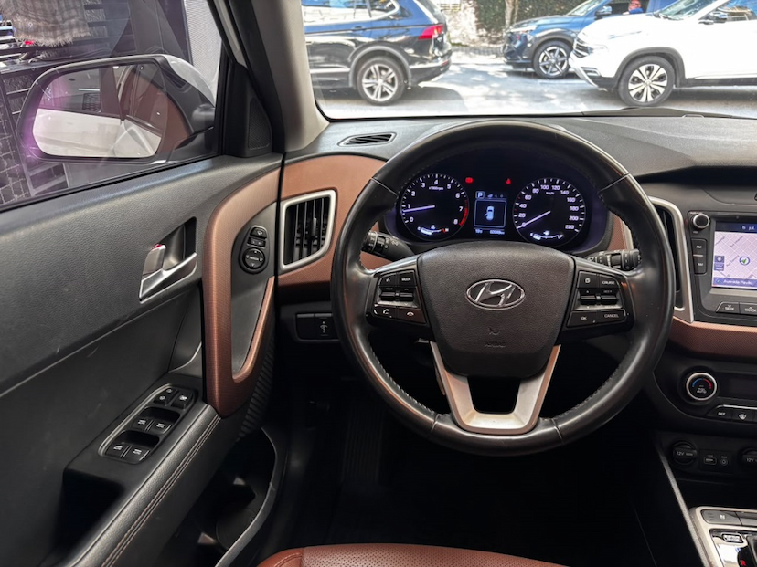 Foto do veículo HYUNDAI CRETA 2.0 16V FLEX PRESTIGE AUTOMÁTICO 2019 82.045 KM 91.777,00