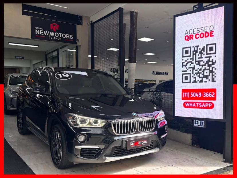 Foto do veículo BMW X1 2.0 16V TURBO ACTIVEFLEX SDRIVE20I 4P AUTOMÁTICO 2019 40.243 KM 137.777,00