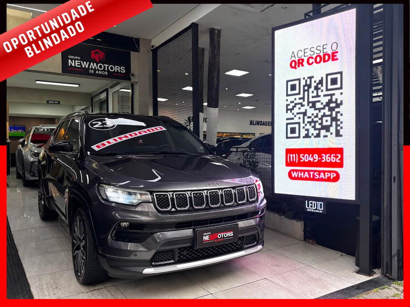 Foto do veículo JEEP COMPASS 1.3 T270 TURBO FLEX LIMITED AT6 2023 80.934 KM 158.777,00