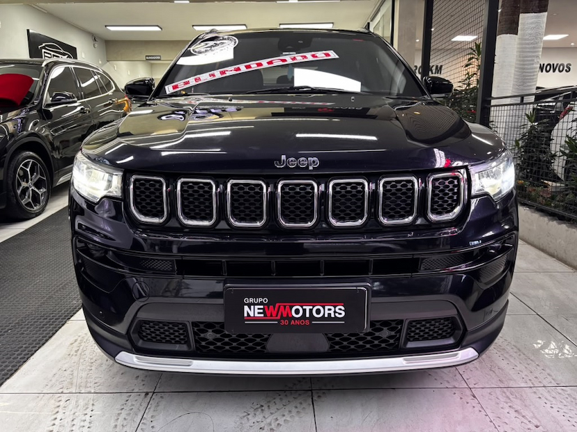 Foto do veículo JEEP COMPASS 1.3 T270 TURBO FLEX LIMITED AT6 2022 73.802 KM 148.777,00