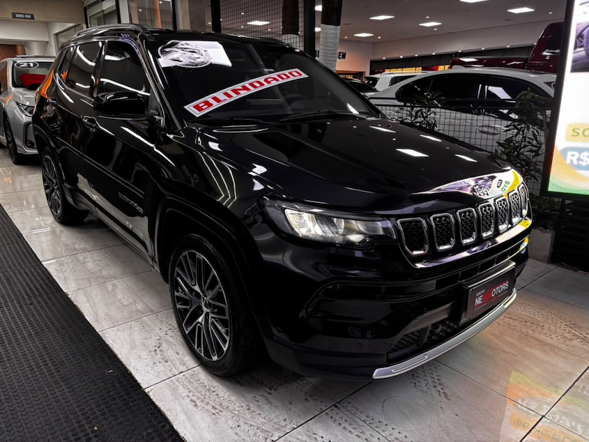 Foto do veículo JEEP COMPASS 1.3 T270 TURBO FLEX LIMITED AT6 2022 73.802 KM 148.777,00