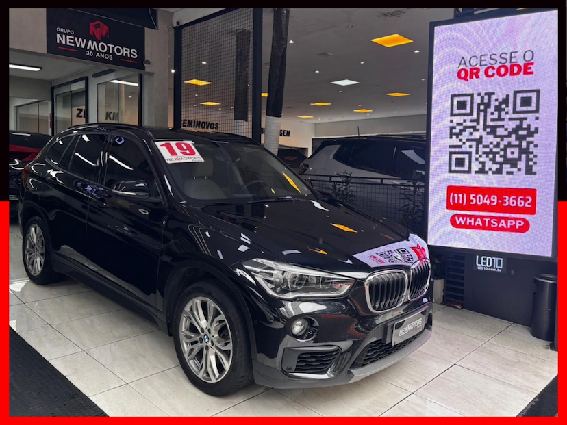 Foto do veículo BMW X1 2.0 16V TURBO ACTIVEFLEX SDRIVE20I 4P AUTOMÁTICO 2019 79.720 KM 118.777,00