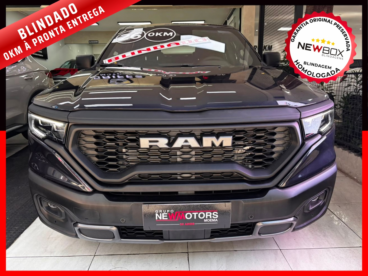Foto do veículo RAM RAMPAGE  2.2 REBEL TB CD 4X4 DIESEL AUT. 2026/2026 0 KM R$ 320.777,00