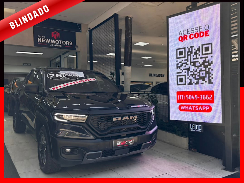 Foto do veículo RAM RAMPAGE 2.2 TURBO DIESEL REBEL 4X4 AUTOMÁTICO 2026 100 KM 318.777,00