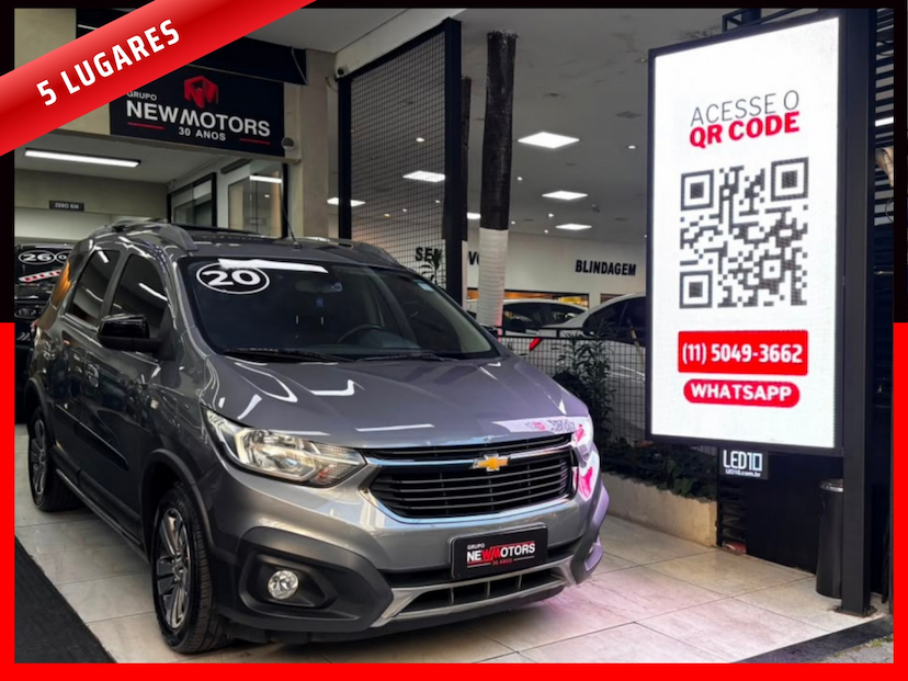 Foto do veículo CHEVROLET SPIN 1.8 ACTIV 8V FLEX 4P AUTOMÁTICO 2020 57.600 KM 77.777,00
