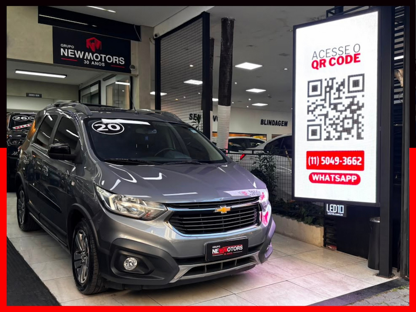 Foto do veículo CHEVROLET SPIN 1.8 ACTIV 8V FLEX 4P AUTOMÁTICO 2020 57.600 KM 79.777,00