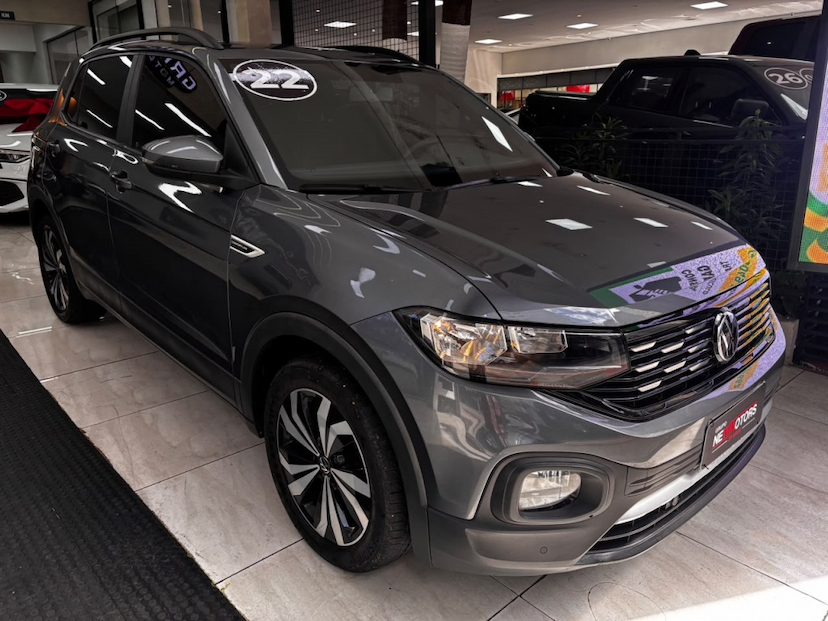 Foto do veículo VOLKSWAGEN T-CROSS 1.0 200 TSI TOTAL FLEX COMFORTLINE AUTOMÁTICO 2022 45.730 KM 101.777,00