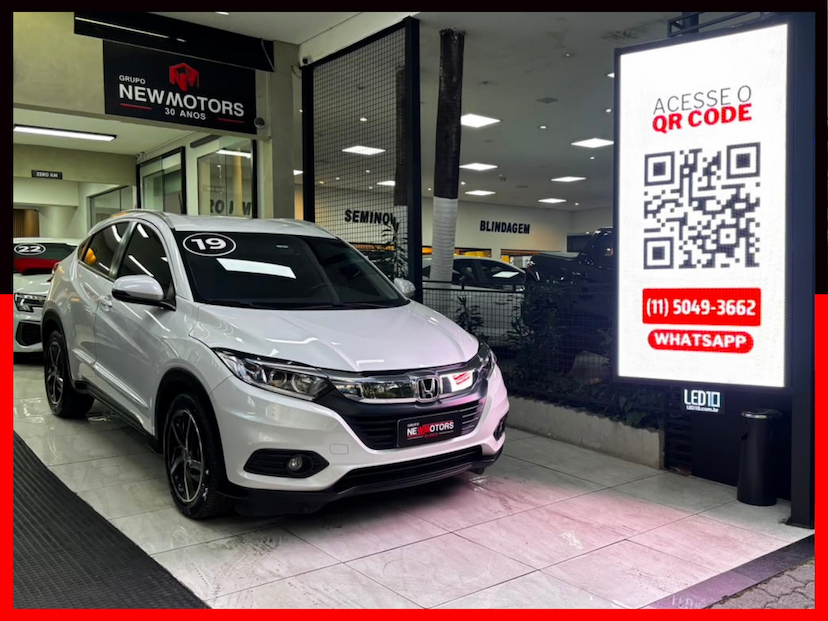 Foto do veículo HONDA HR-V 1.8 16V FLEX EXL 4P AUTOMÁTICO 2019 87.458 KM 113.777,00