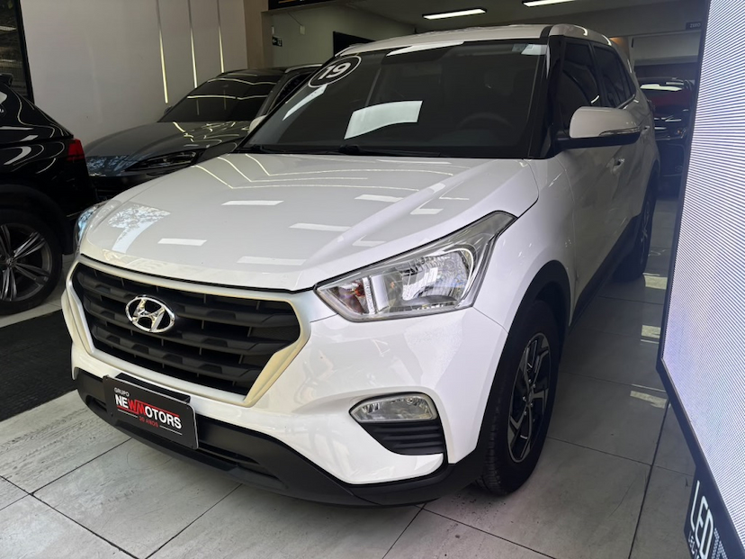 Foto do veículo HYUNDAI CRETA 1.6 16V FLEX ATTITUDE AUTOMÁTICO 2019 77.730 KM 86.777,00