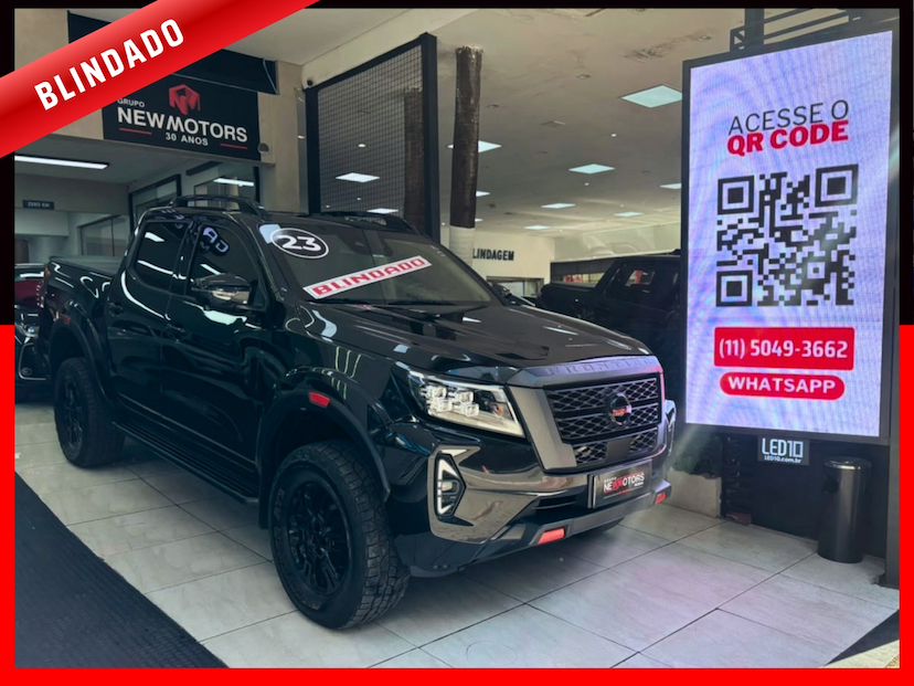 Foto do veículo NISSAN FRONTIER 2.3 16V TURBO DIESEL PRO4X CD 4X4 AUTOMÁTICO 2023 47.000 KM 258.777,00