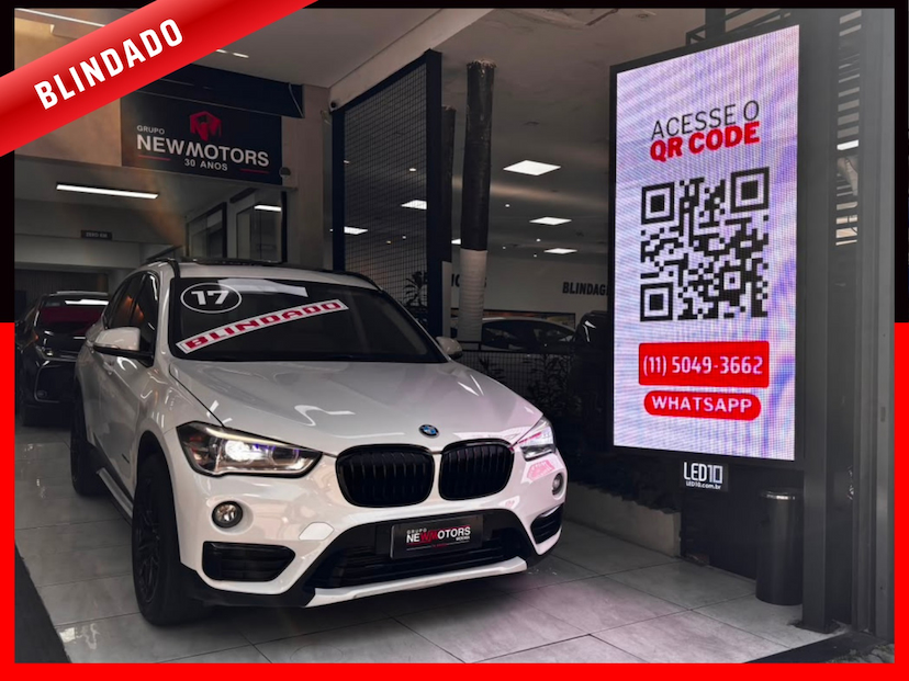 Foto do veículo BMW X1 2.0 16V TURBO ACTIVEFLEX XDRIVE25I SPORT 4P AUTOMÁTICO 2017 131.294 KM 88.777,00
