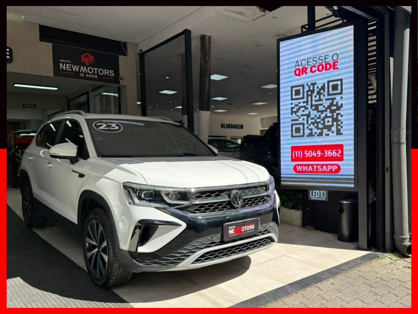 Foto do veículo VOLKSWAGEN TAOS 1.4 250 TSI TOTAL FLEX HIGHLINE AUTOMÁTICO 2023 19.075 KM 140.777,00