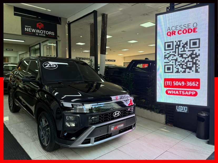 Foto do veículo HYUNDAI CRETA 1.0 TGDI FLEX N LINE AUTOMÁTICO 2025 12.181 KM 154.777,00