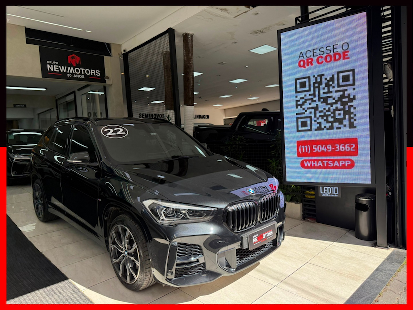 Foto do veículo BMW X1 2.0 16V TURBO ACTIVEFLEX SDRIVE20I M SPORT 4P AUTOMÁTICO 2022 31.481 KM 198.777,00