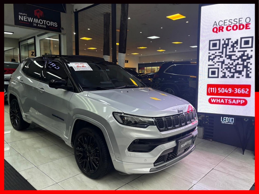 Foto do veículo JEEP COMPASS 1.3 T270 TURBO HÍBRIDO S 4XE AT6 2022 48.942 KM 145.777,00