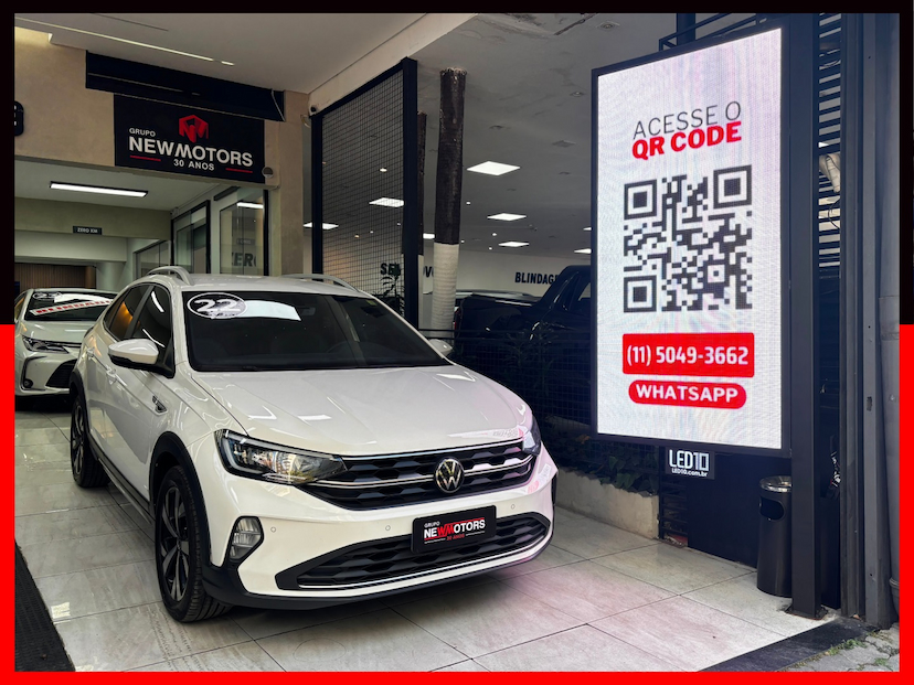 Foto do veículo VOLKSWAGEN NIVUS 1.0 200 TSI TOTAL FLEX HIGHLINE AUTOMÁTICO 2022 66.153 KM 98.777,00