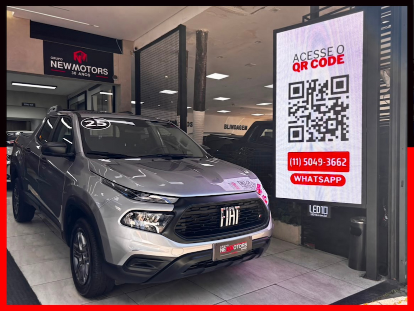 Foto do veículo FIAT TORO 1.3 TURBO 270 FLEX ENDURANCE AT6 2025 8.645 KM 128.777,00