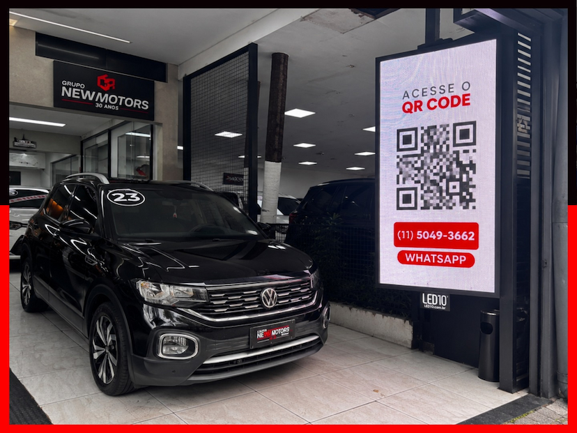 Foto do veículo VOLKSWAGEN T-CROSS 1.4 250 TSI TOTAL FLEX HIGHLINE AUTOMÁTICO 2023 46.754 KM 129.777,00