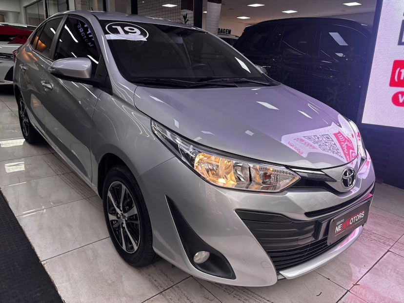 Foto do veículo TOYOTA YARIS 1.5 16V FLEX SEDAN XS MULTIDRIVE 2019 45.462 KM 87.777,00