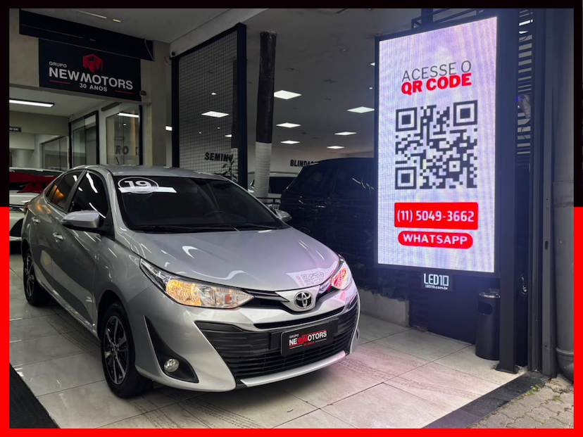 Foto do veículo TOYOTA YARIS 1.5 16V FLEX SEDAN XS MULTIDRIVE 2019 45.462 KM 87.777,00