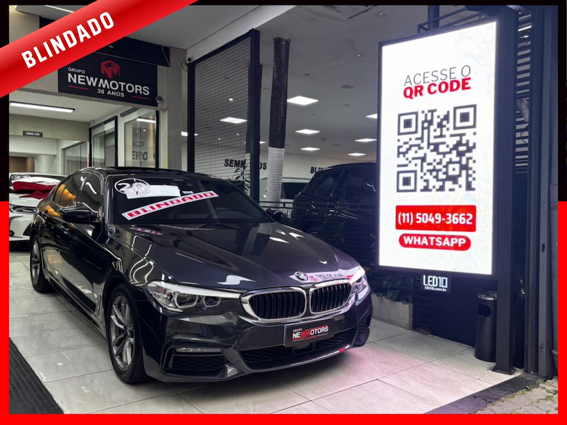 Foto do veículo BMW 530E 2.0 16V TWINPOWER HÍBRIDO M SPORT AUTOMÁTICO 2020 30.997 KM 242.777,00