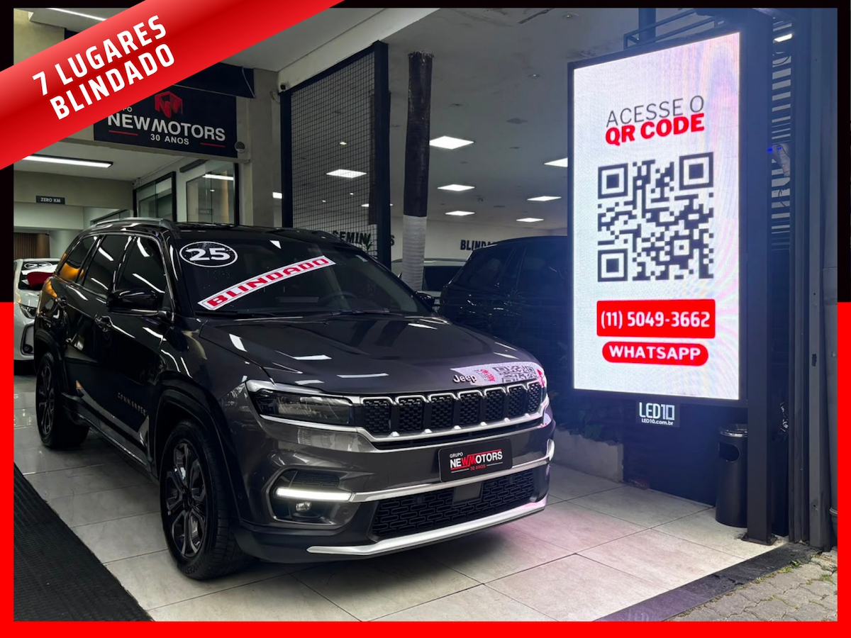 Foto do veículo JEEP COMMANDER 1.3 T270 TURBO FLEX LIMITED AT6 2024/2025 33.355 KM R$ 238.777,00