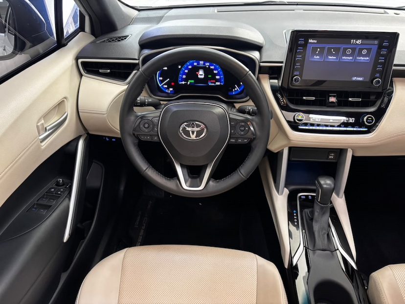 Foto do veículo TOYOTA COROLLA CROSS 1.8 VVT-I HYBRID FLEX XRX CVT 2022 47.257 KM 149.777,00