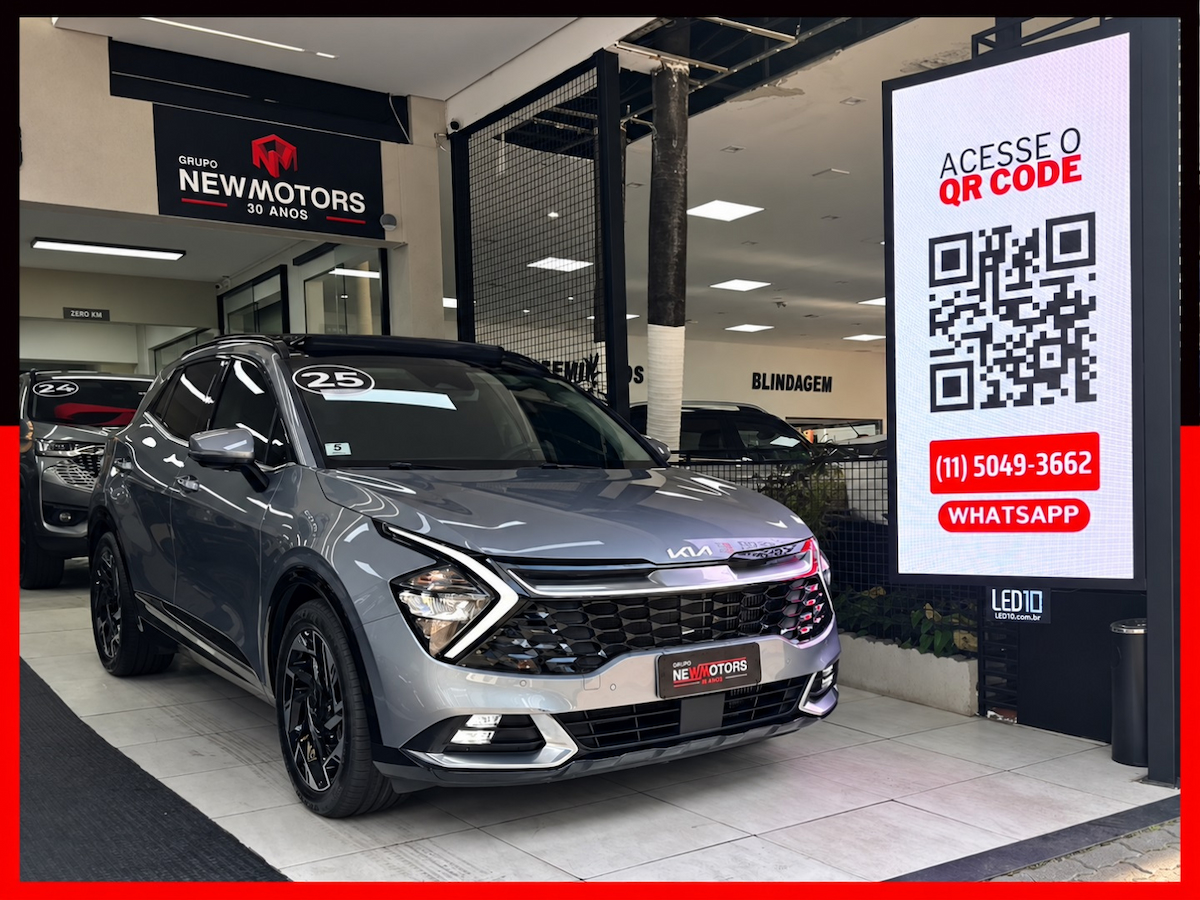Foto do veículo KIA SPORTAGE 1.6 TGDI MHEV EX PRESTIGE DCT 2024/2025 18.700 KM R$ 219.777,00