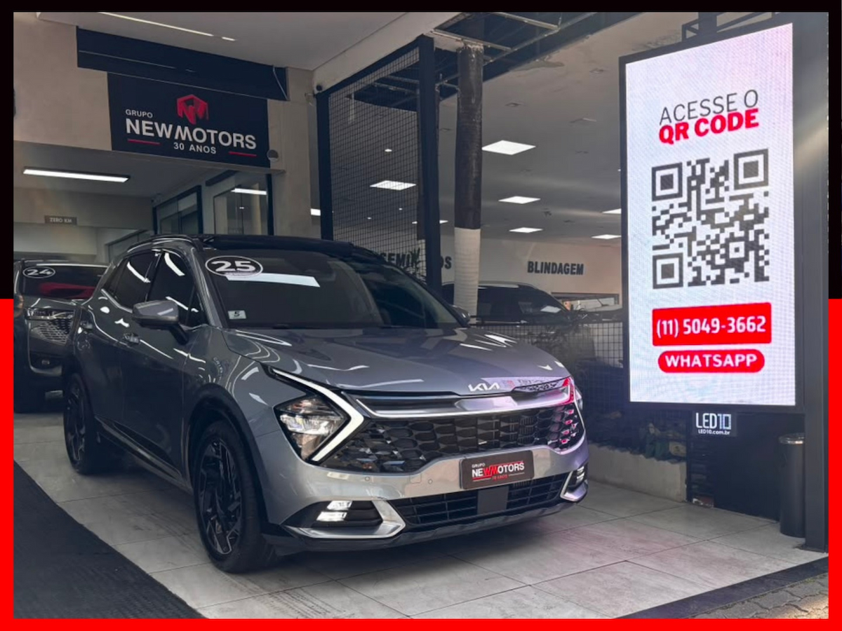 Foto do veículo KIA SPORTAGE 1.6 TGDI MHEV EX PRESTIGE DCT 2024/2025 18.700 KM R$ 226.777,00