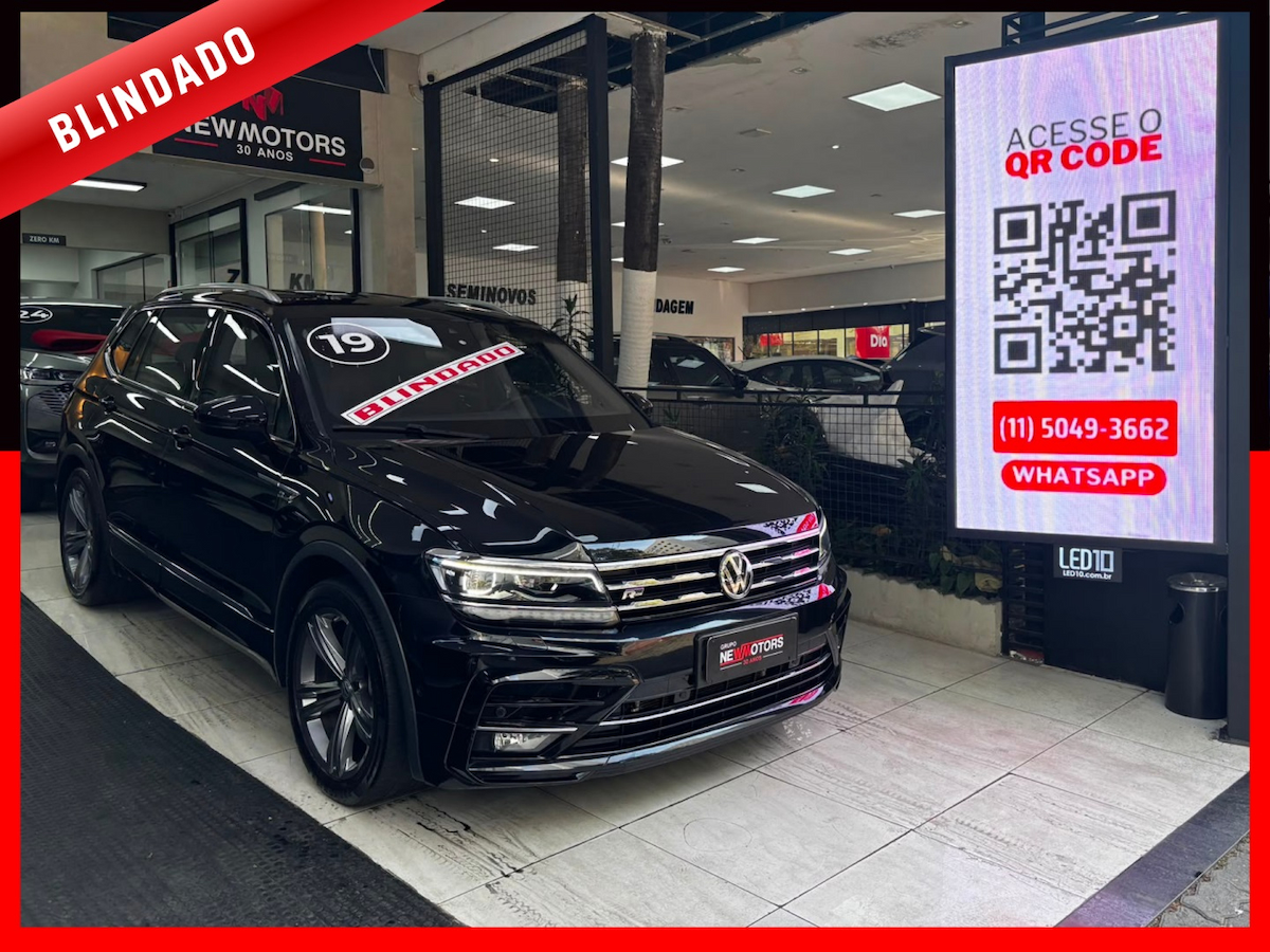 Foto do veículo VOLKSWAGEN TIGUAN 2.0 350 TSI GASOLINA ALLSPACE R-LINE 4MOTION DSG 2019/2019 60.432 KM R$ 148.777,00