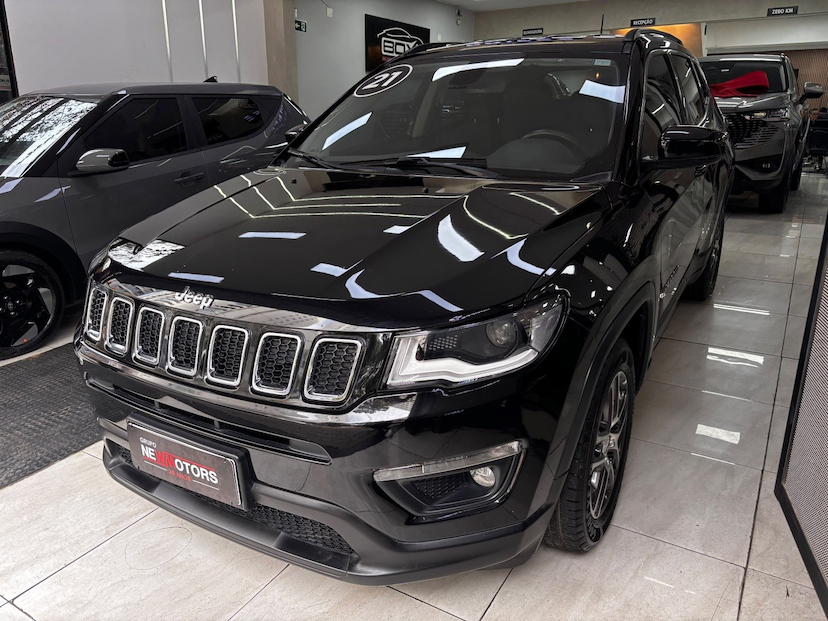Foto do veículo JEEP COMPASS 2.0 16V FLEX SPORT AUTOMÁTICO 2021 65.584 KM 97.777,00