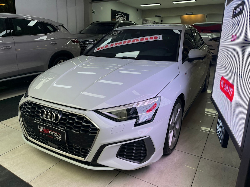 Foto do veículo AUDI A3 1.4 35 TFSI GASOLINA SEDAN S LINE LIMITED TIPTRONIC 2022 39.176 KM 198.777,00