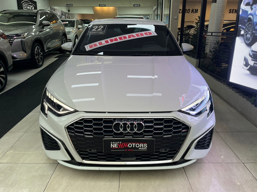 Foto do veículo AUDI A3 1.4 35 TFSI GASOLINA SEDAN S LINE LIMITED TIPTRONIC 2022 39.176 KM 198.777,00